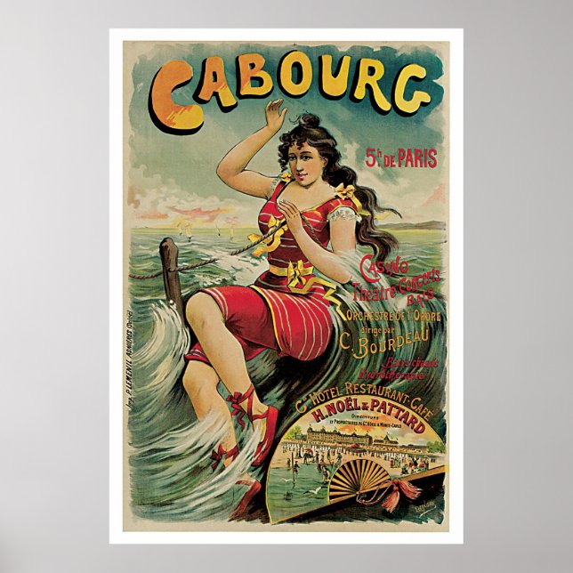 Poster Cabourg Paris France (Devant)