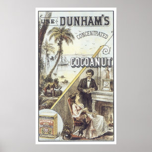 Poster cacahuète Dunhams