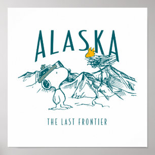 Poster cacahuètes   Alaska La Dernière frontière
