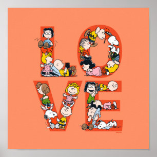 Poster cacahuètes - AMOUR