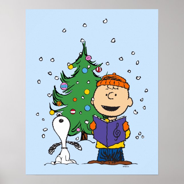 Poster cacahuètes | Noël (Devant)