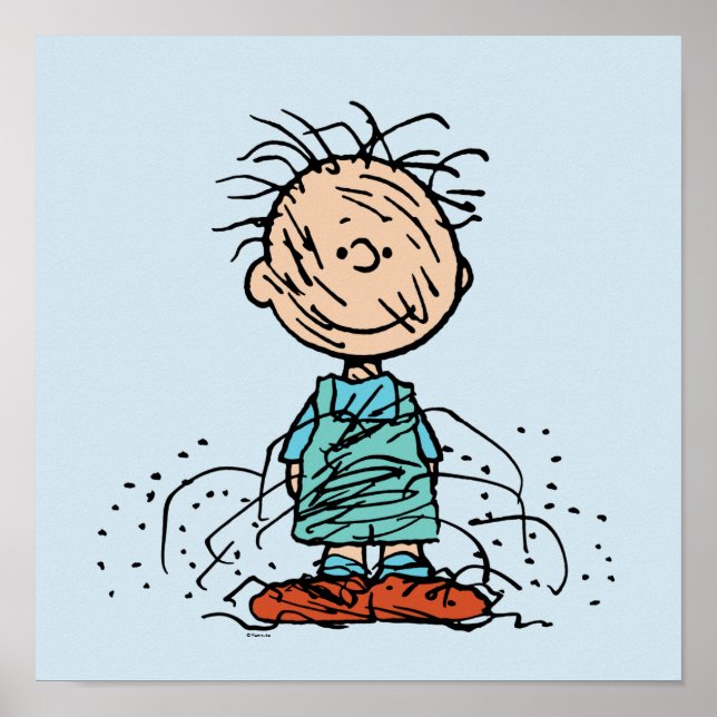 Poster cacahuètes | Pigpen (Devant)