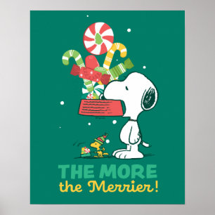Poster cacahuètes   Plus Le Merrier Est Merrier