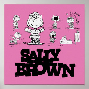 Poster cacahuètes   Sally Brown