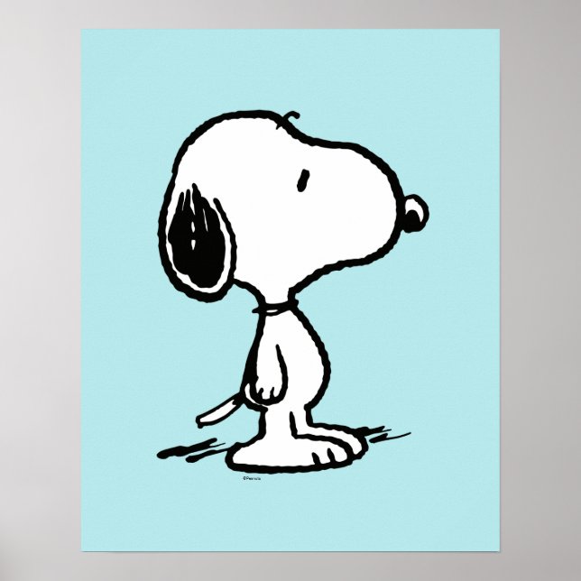 Poster cacahuètes | Snoopy (Devant)