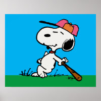 cacahuètes | Snoopy at Bat