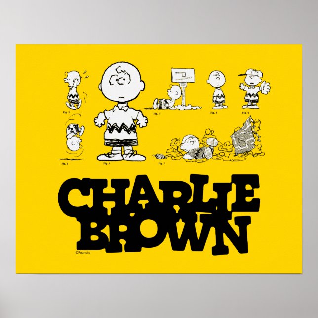 Poster cacahuètes | Toujours Charlie Brown (Devant)