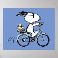 cacahuètes | Vélo Snoopy & Woodstock