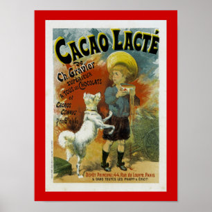 Poster Cacao Lacte
