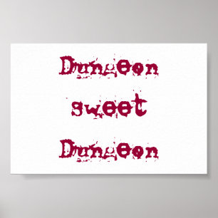 Poster Cachot, bonbon, cachot