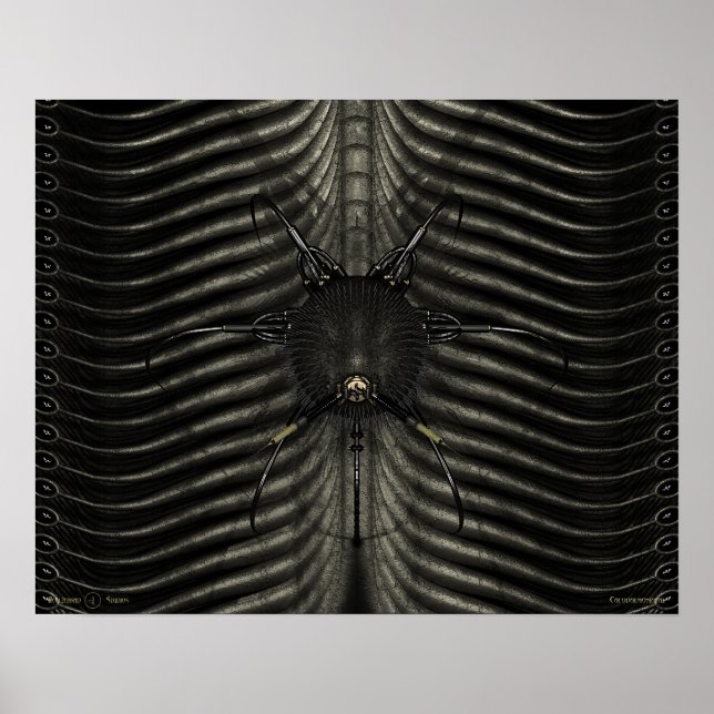 Poster Cacodaemoniacal (Devant)