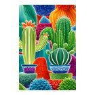 Cactus à pointes Abstraits