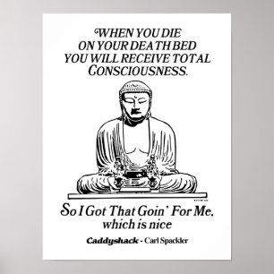 Poster Caddyshack J'Ai Compris Ça Me Va