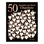 Cadeau 50 Raisons pour lesquelles nous vous aimons