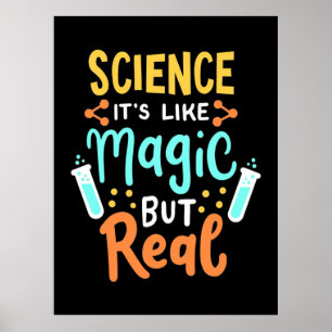 Poster Cadeau d'anniversaire   Science C'Est Comme De La 