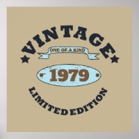 Cadeau d'anniversaire vintage personnalisé