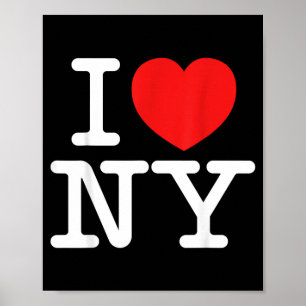 Poster Cadeau de la skyline de New York Big State Souveni