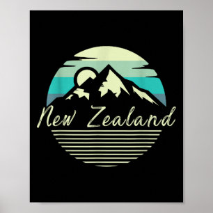 Poster Cadeau de rugby Kiwi Nouvelle-Zélande