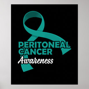 Poster Cadeau de sensibilisation au cancer péritonéal pou