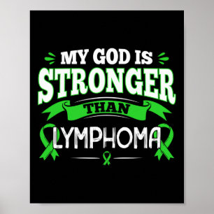 Poster Cadeau de sensibilisation au lymphome pour les pat