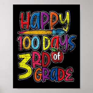 Poster Cadeau Mignon pour Enfants Élèves de Troisième Ann
