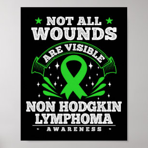Poster Cadeau pour le cancer du sang non Hodgkin Lymphome