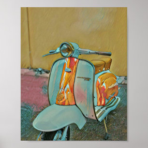 Poster Cadeau pour motard