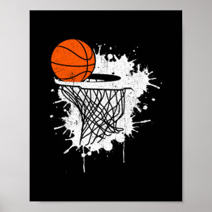Poster Cadeau Sketll pour entraîneur joueur garçons fille