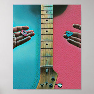 Poster Cadeaux de basse guitariste