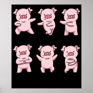 Poster Cadeaux De Cochon Pour Les Amateurs De Cochon Femm