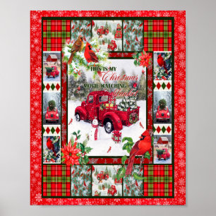 Poster Cadeaux de Noël C'Est Mon Montre De Film De Noël