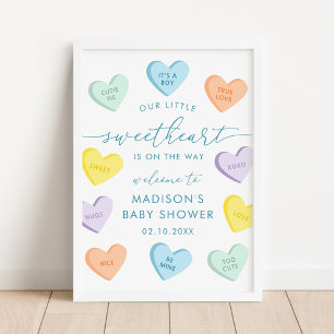 Poster Cadeaux de Petit Chéri pour la Fête de Naissance d