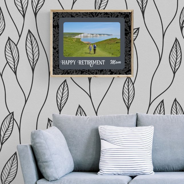 Poster Cadeaux de retraite heureux personnalisés pour Mam (Créateur téléchargé)