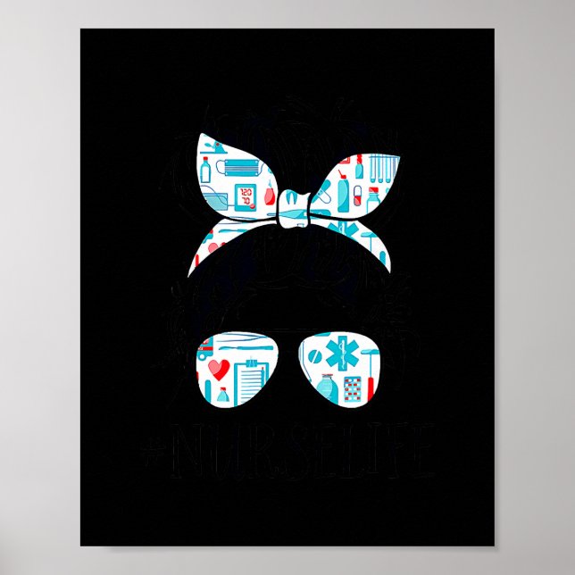 Poster Cadeaux De Soins Infirmiers Pour Femmes Étudiantes (Devant)