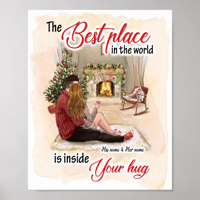 Poster Cadeaux de vie | Le Meilleur Endroit Au Monde (Devant)