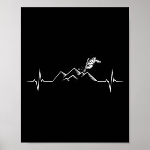 Poster Cadeaux Et Accessoires De Snowboard Uni-adultes En