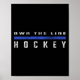 Poster Cadeaux et conceptions de hockey Five Hole - Uni K
