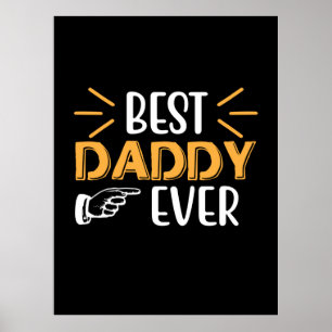 Poster Cadeaux Papa   Meilleur Papa Ever