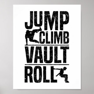 Poster Cadeaux parkour