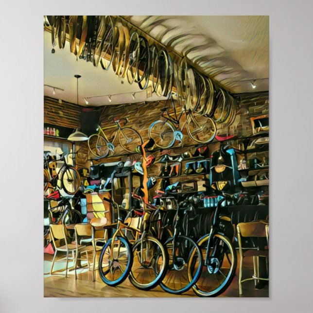 Poster Cadeaux pour cyclistes 2022 (Devant)