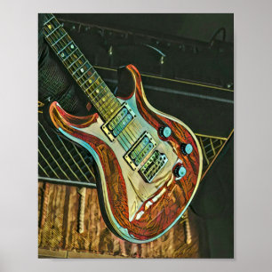 Poster Cadeaux pour guitariste