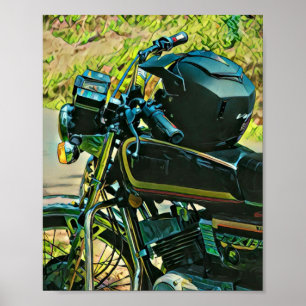 Poster Cadeaux pour motocycliste