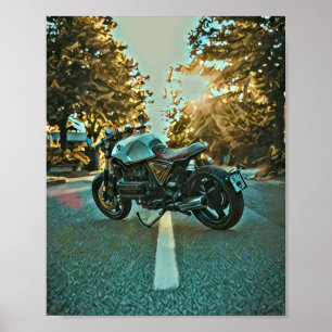 Poster Cadeaux uniques pour motocyclistes