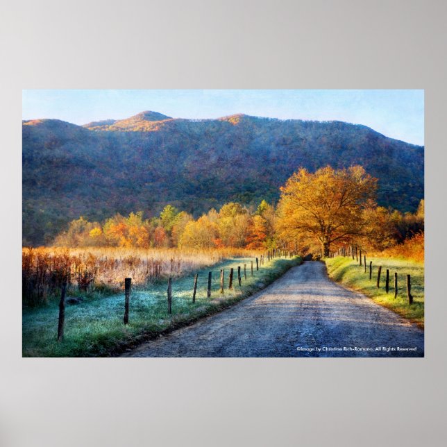 Poster - Cades Cove - Chemin de la vie - Pas de ve (Devant)