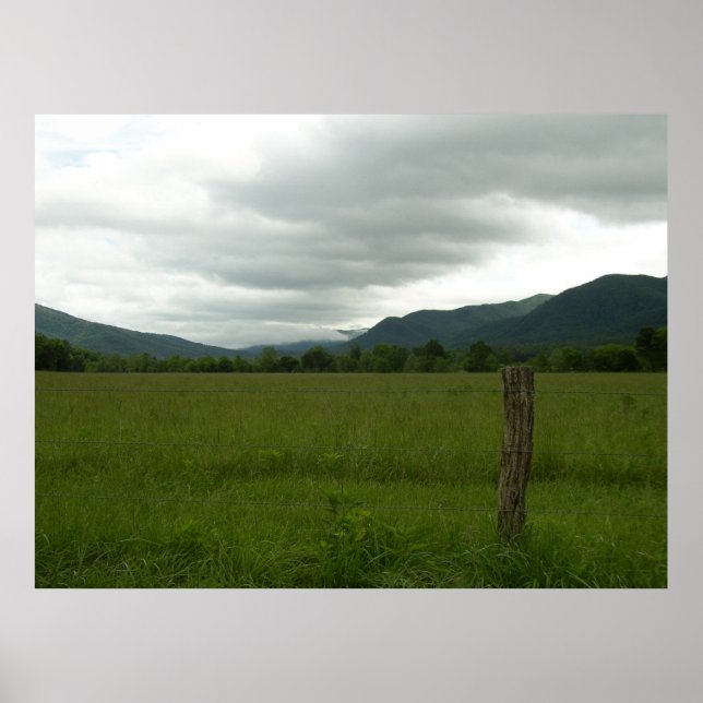 Poster Cades Cove, Great Smotains NP (Devant)