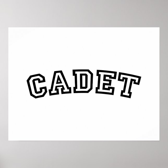 POSTER CADET (Devant)