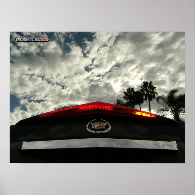 Poster Cadillac Sky. (Devant)