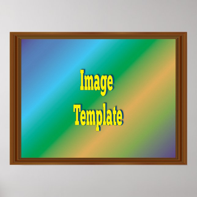 Poster Cadre en bois Extraordinaire Fab Photo Amusant (Devant)