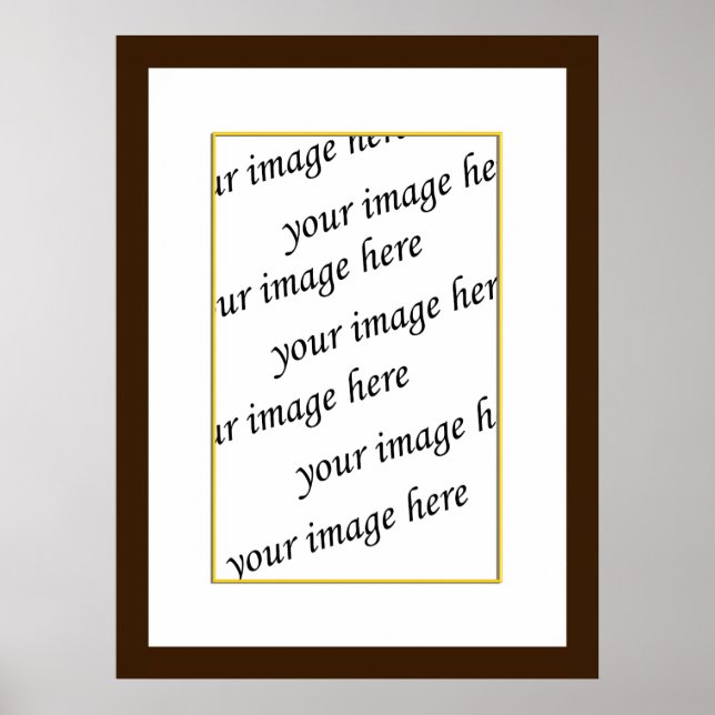 Poster Cadre photo (Devant)