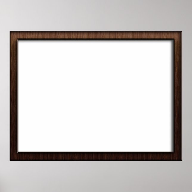 Poster Cadre photo cadre cadre en bois (Devant)